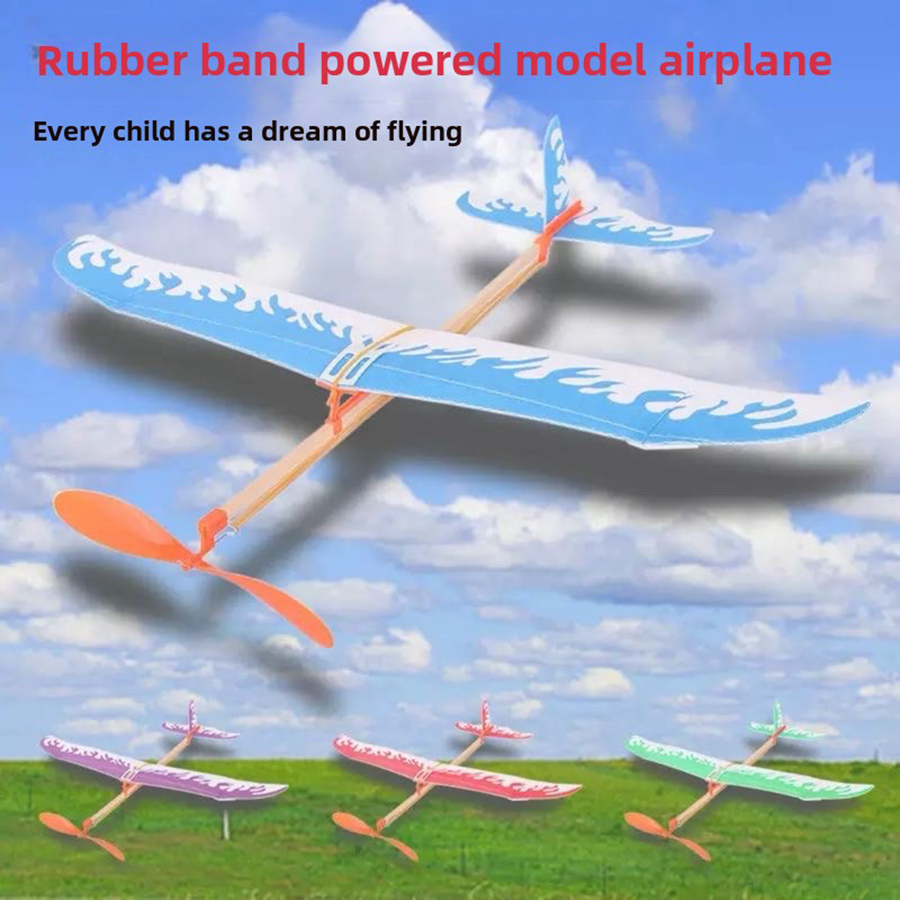 Outdoor Power Kit - DIY Rubber Band Airplanes Powered Glider