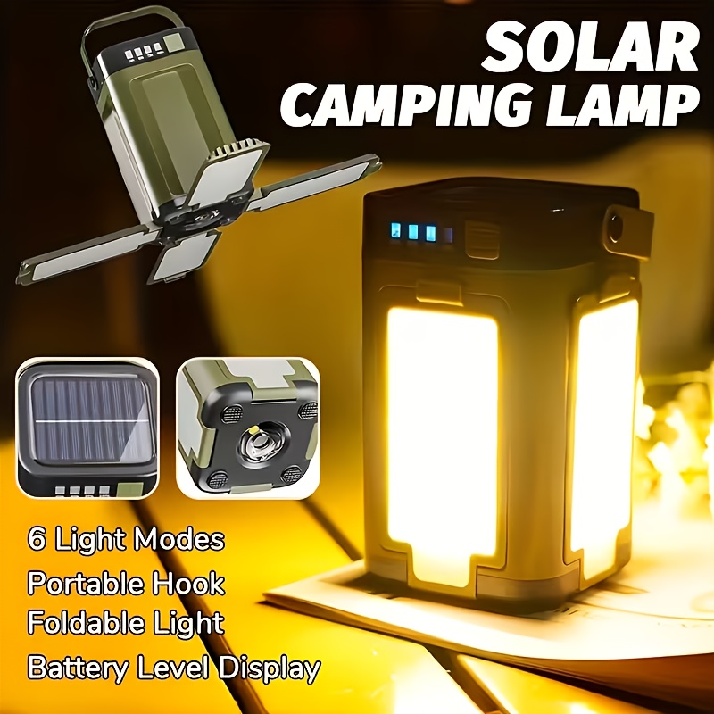 Outdoor Powerbank - Solar Outdoor Portable Camping Light Solar