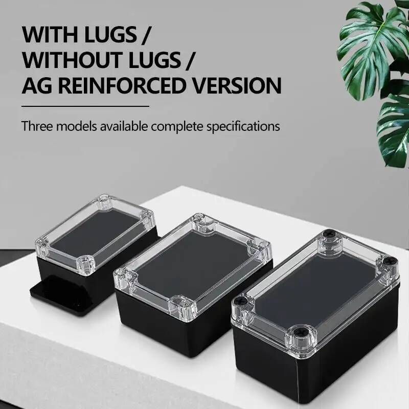 Outdoor Powerwall - 2pcs Transparent Cover Waterproof Junction Box