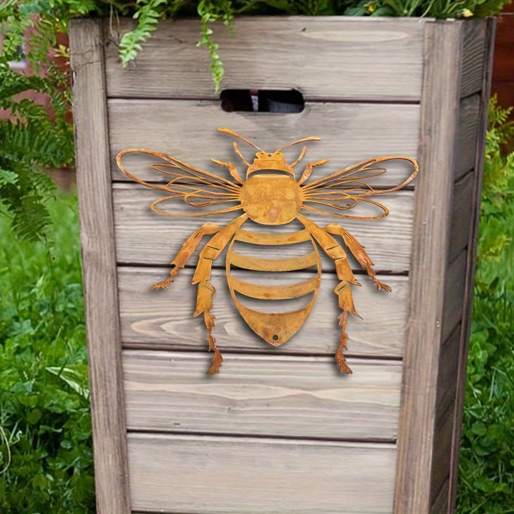 Outdoor Powerwall - Brand Vintage Metal Bumblebee Wall Art