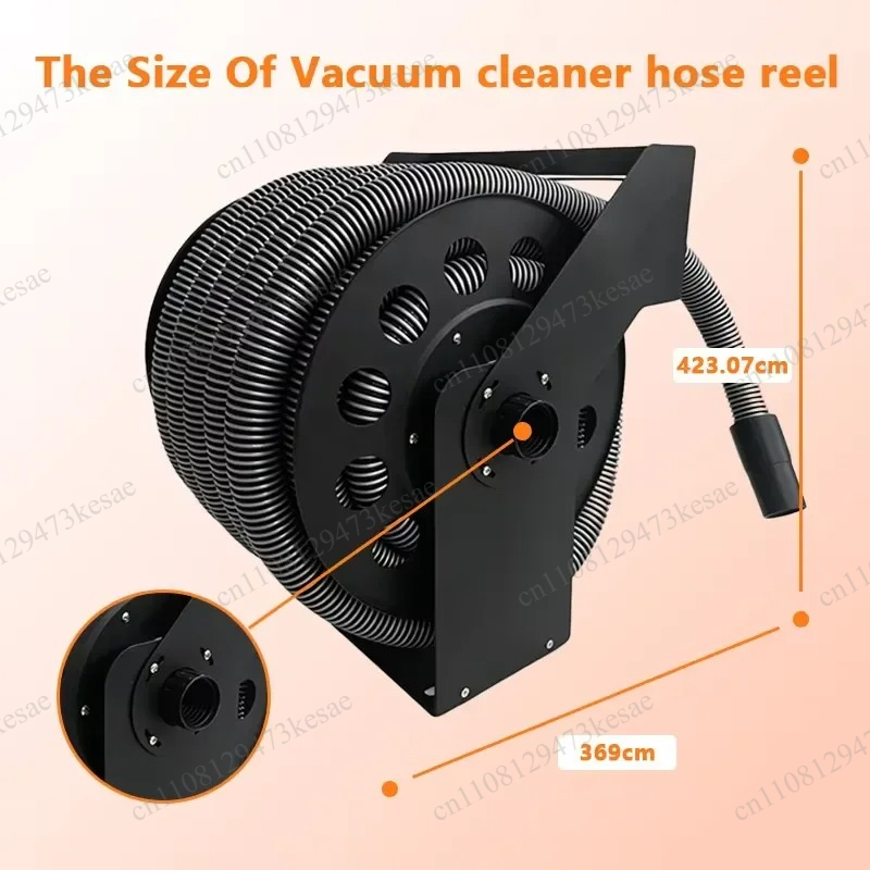 Wet Dry Vacuum Shop - for 30ft Retractable Vacuum Hose Reel