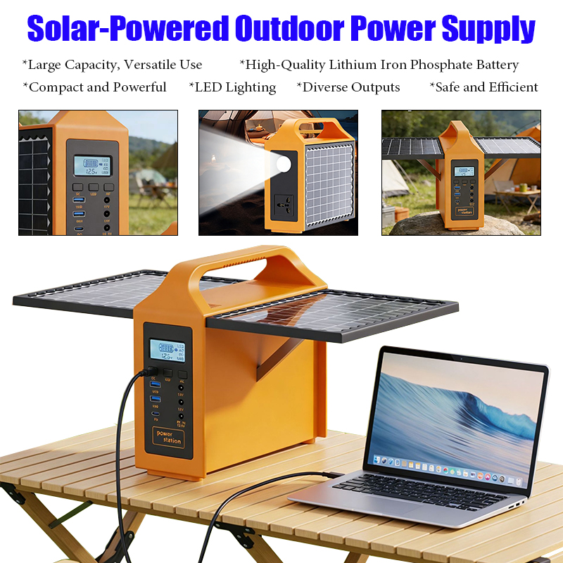 Outdoor Powerwall - 150W Portable Solar Power Station with