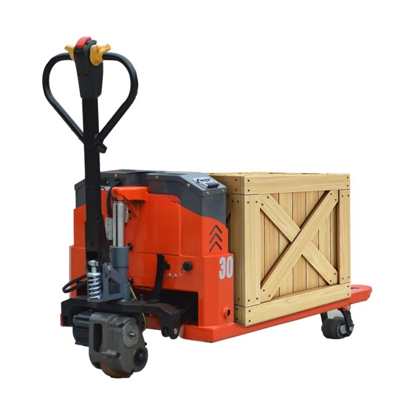 Outdoor Power Pallet Jack - Battery Powered Pallet Jack Red Outdoor