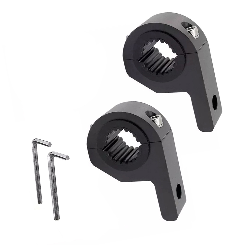 Outdoor Power Head Milwaukee - 2PCS Motorcycle LED Headlight Clamps Bracket