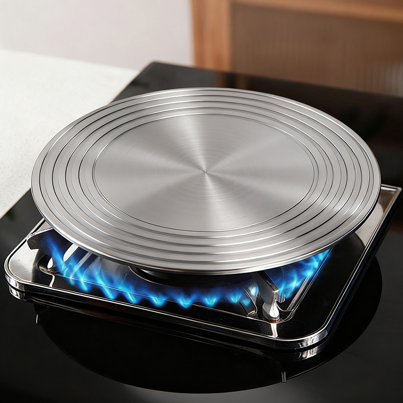 Outdoor Power Burner - Aluminum Stove Top Diffuser Pan Heat