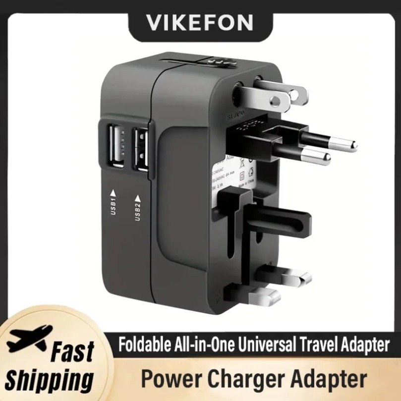 Outdoor Usb Power Adapter - Foldable Universal Travel Power Adapter EU