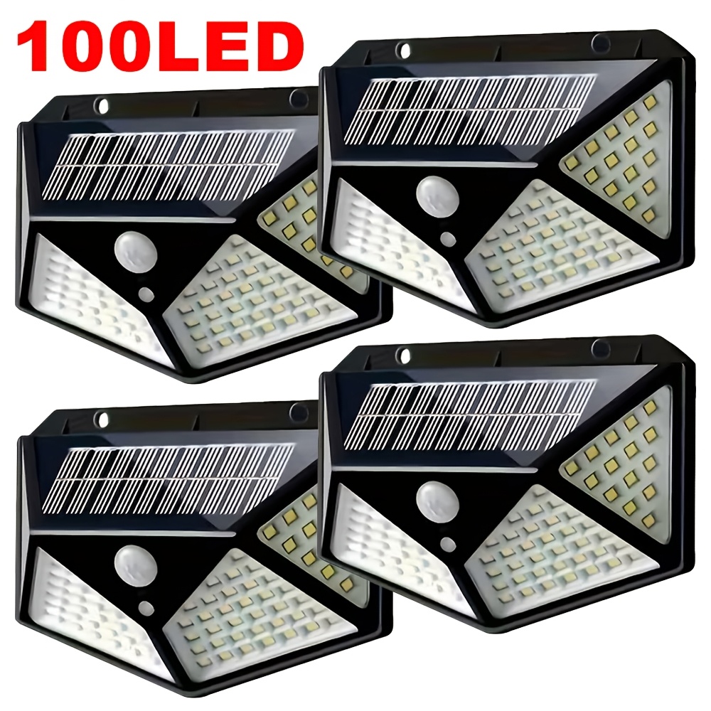 Outdoor Powerwall - 100LED Outdoor Solar Garden Light Outdoor