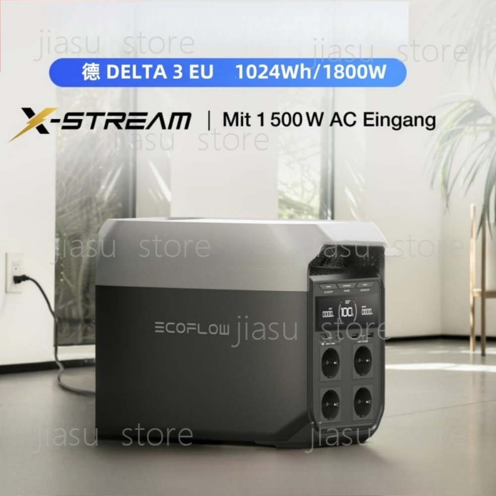 Outdoor Powerwall - EcoFlow DELTA 3 Portable Power Station