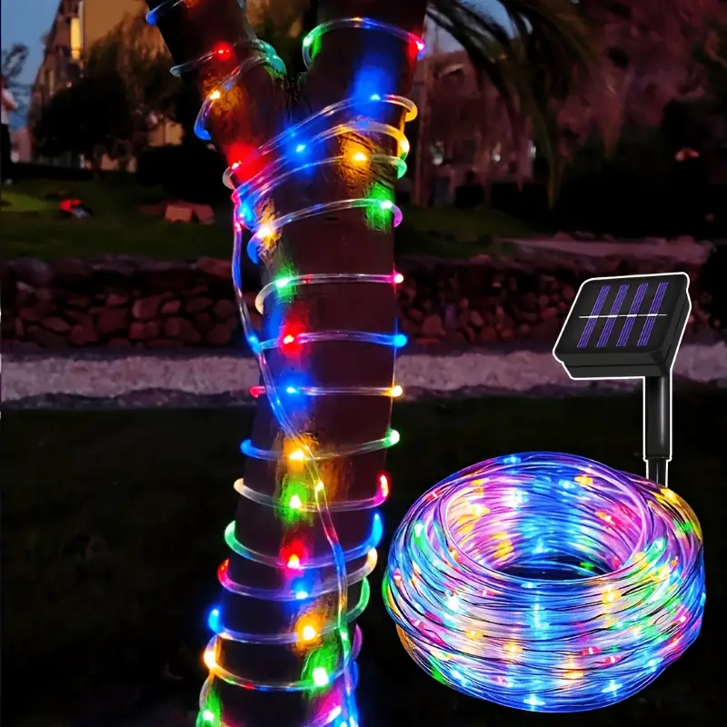Outdoor Power For Wedding - Solar Powered LED Tubes for Outdoor