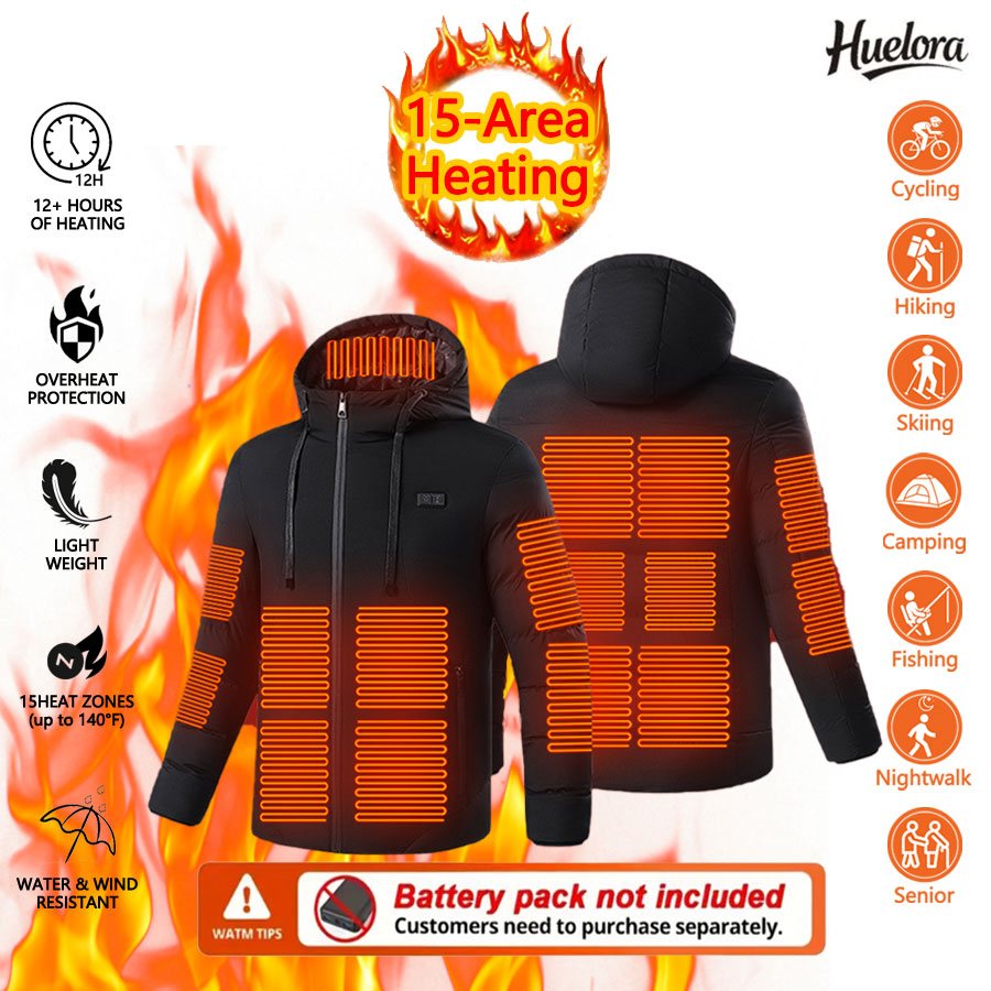 Outdoor Power Works - Huelora 11 Area Heated Jacket Men