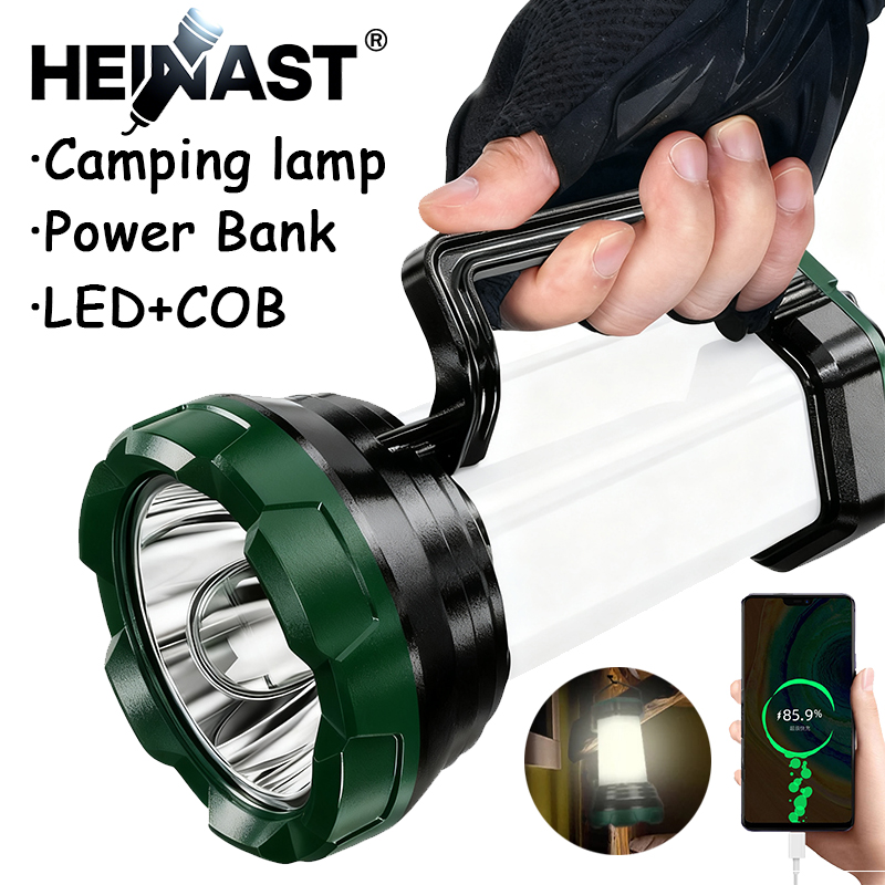 Portable Powerful LED Flashlig - Outdoor Powerbank review and price