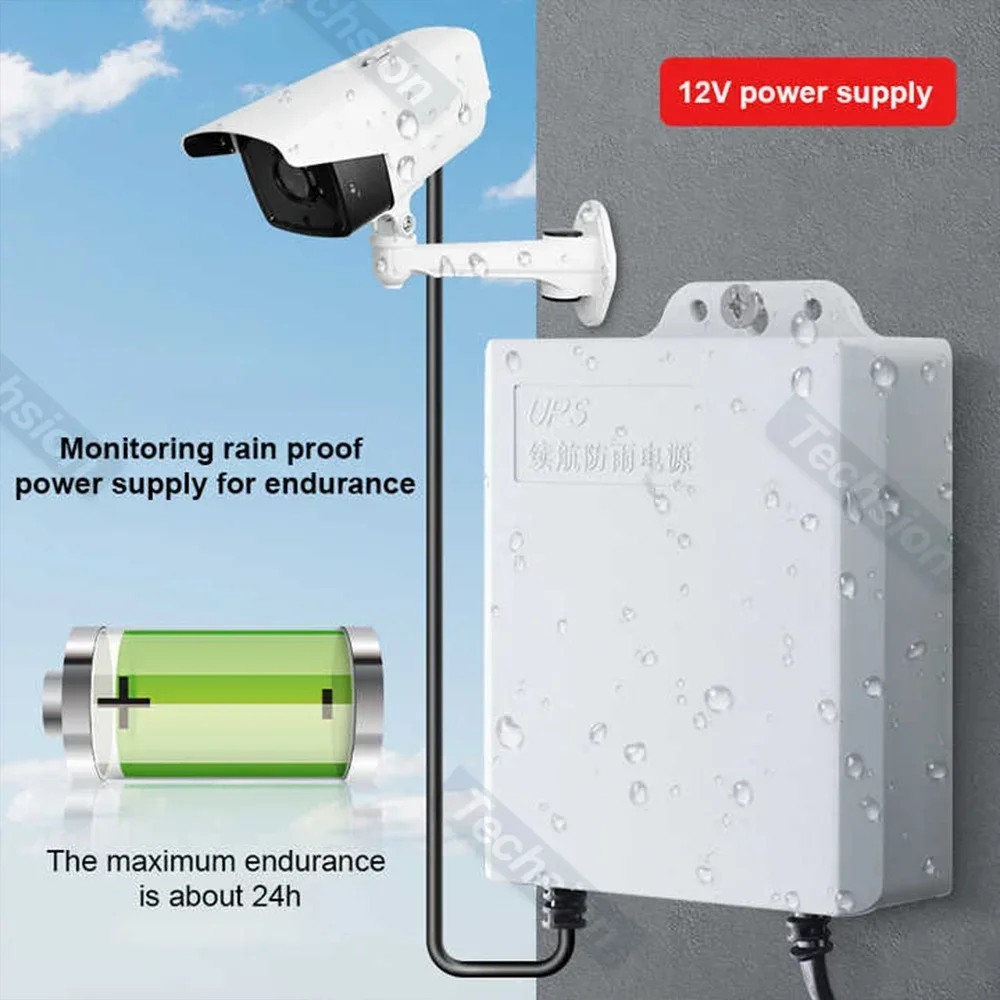 Outdoor Dual 12V 2A Output UPS - Ups Power Supply Outdoor review and price