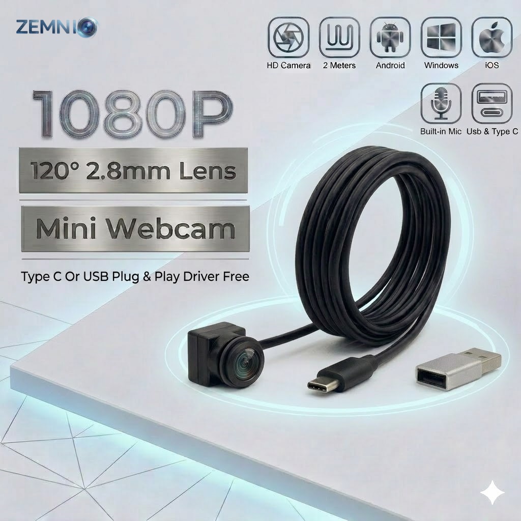 USB Type-C Mini Webcam with Mi - Outdoor Usb Power Adapter review and price