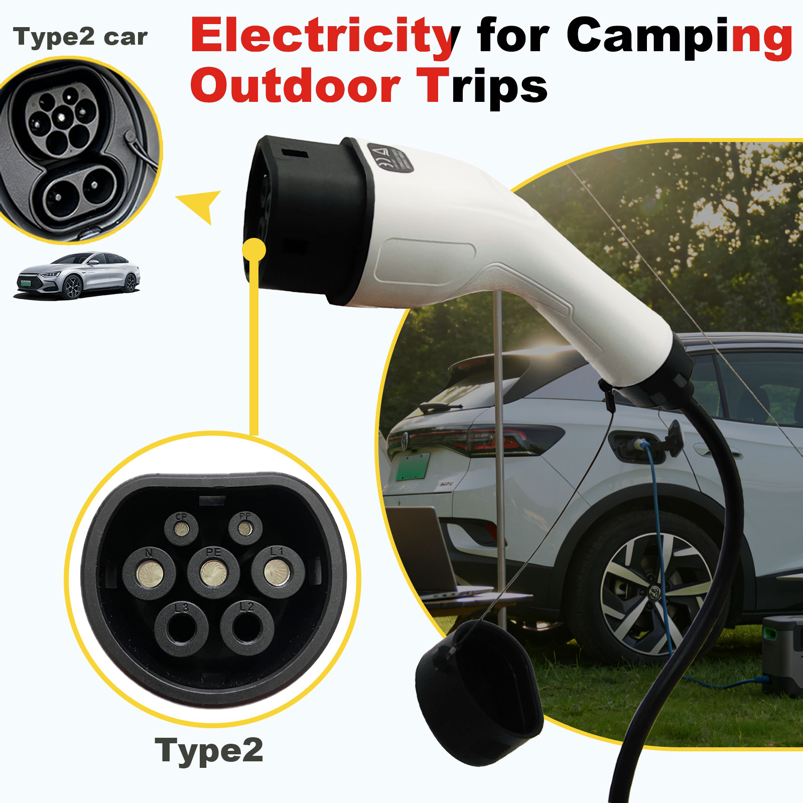 Type2 V2L Discharge Adapter 16 - Outdoor Powerwall review and price