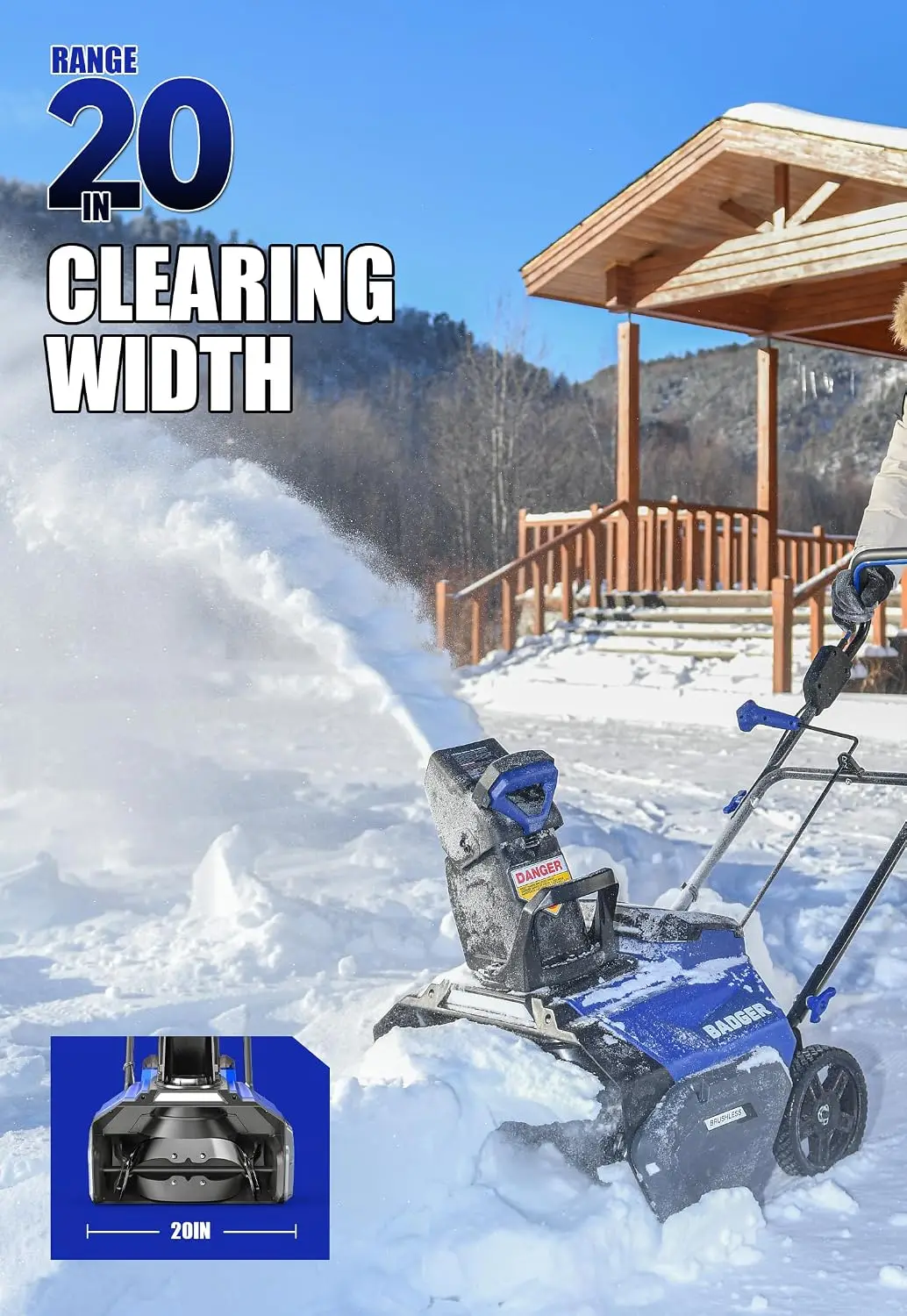 BestsellerCordless Snow Blower - Snow Blower Single review and price