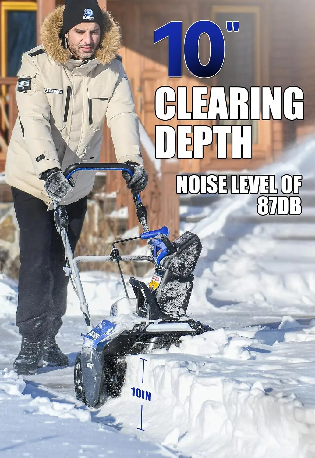 BestsellerCordless Snow Blower - Snow Blower Single review and price