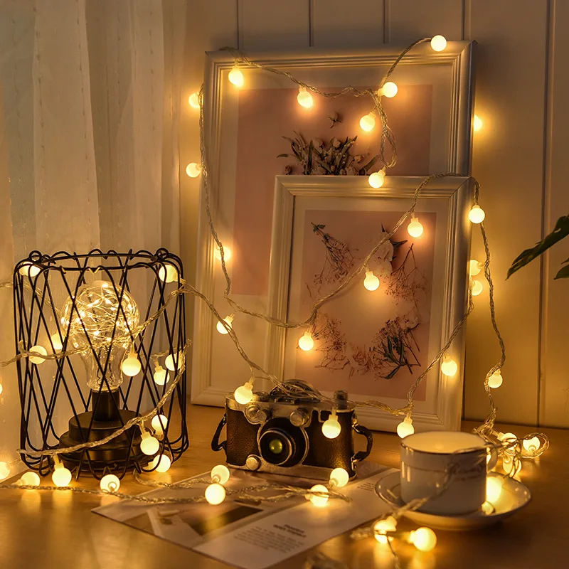 10M USB/Battery Power Ball LED - Outdoor Power For Wedding review and price