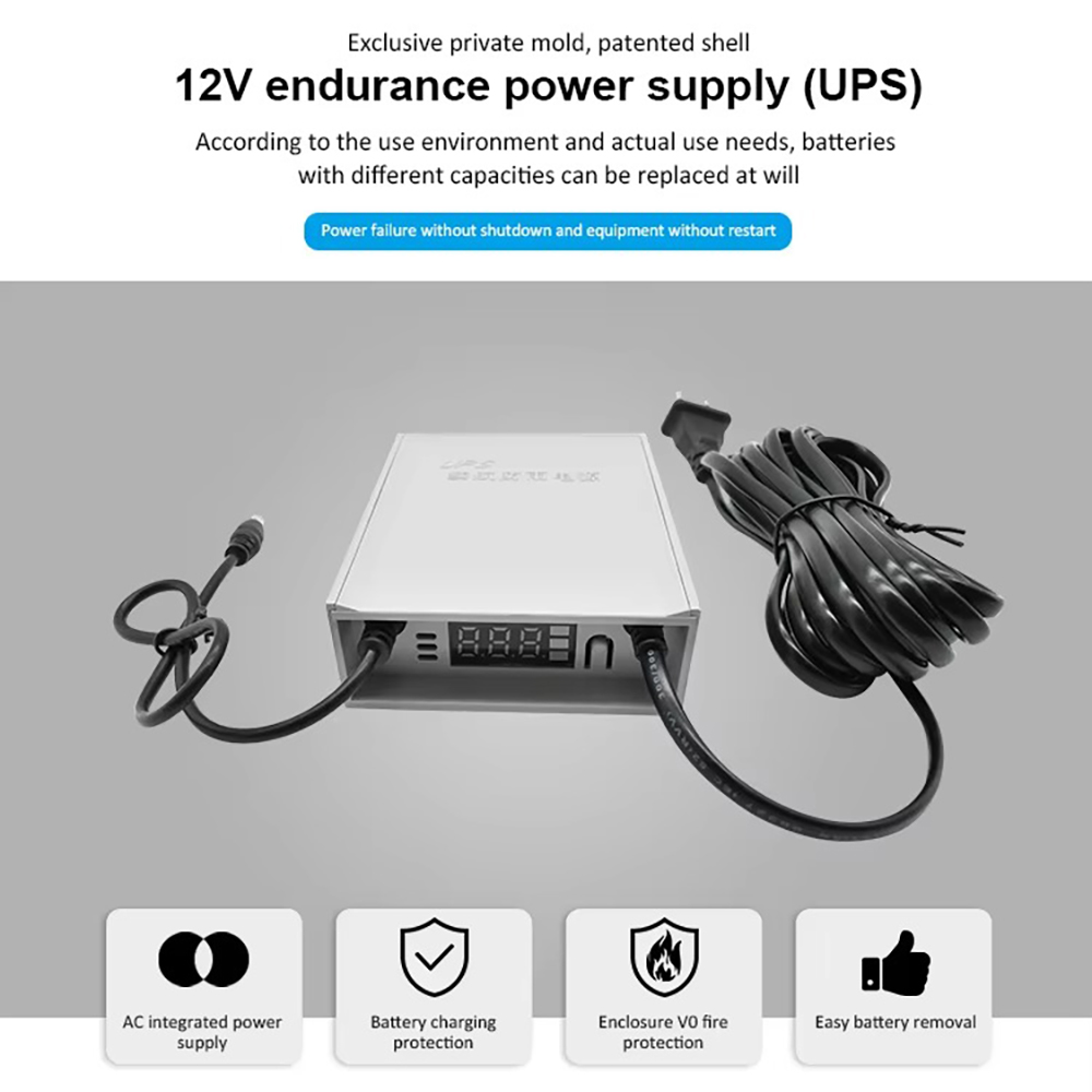 DIFANG 5400mAh UPS Power Adapt - Ups Power Supply Outdoor review and price