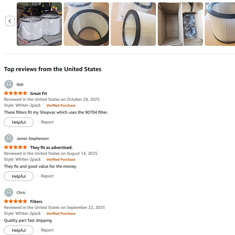 Replacement Filter For Shop-Va - Wet Dry Vacuum Shop review and price