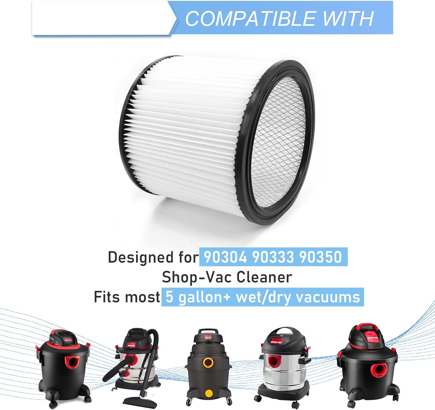 Replacement Filter For Shop-Va - Wet Dry Vacuum Shop review and price