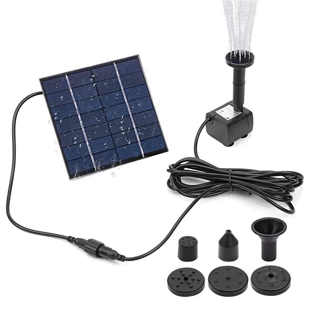 1.4W Mini Solar Fountain Pump  - Outdoor Power Kit review and price