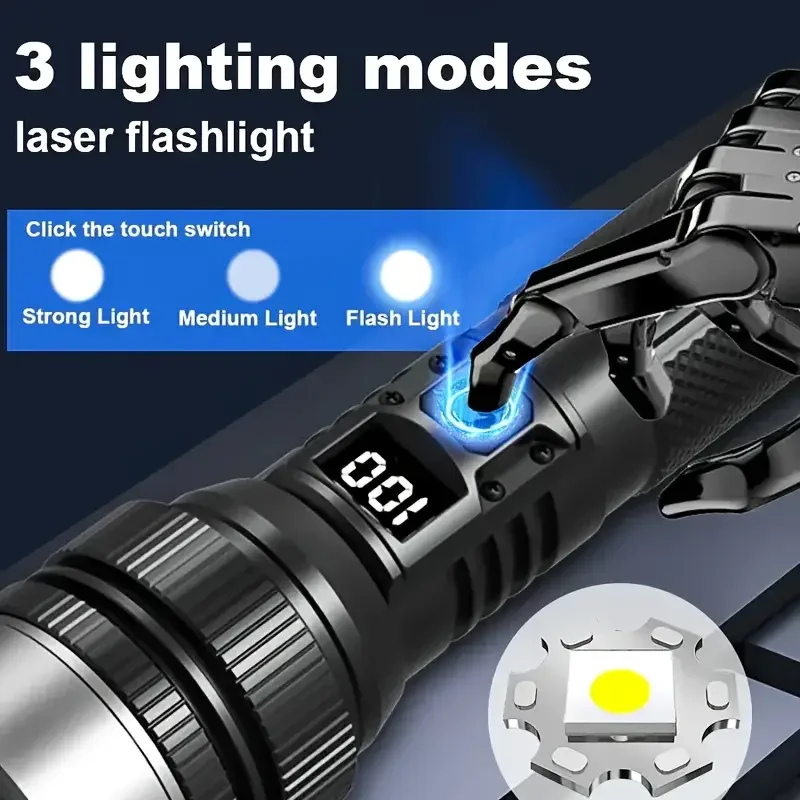 900000LM Powerful LED Flashlig - Outdoor Power Works review and price