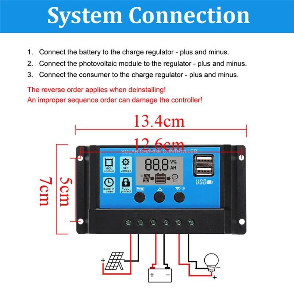 10W Solar Panel System For RV  - Outdoor Power Kit review and price