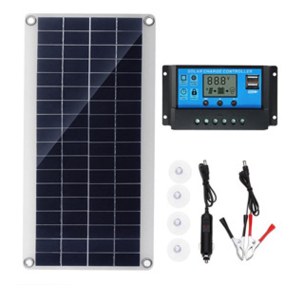 10W Solar Panel System For RV  - Outdoor Power Kit review and price