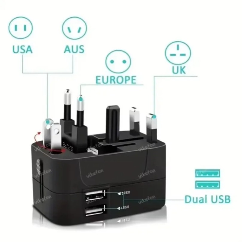 Foldable Universal Travel Powe - Outdoor Usb Power Adapter review and price