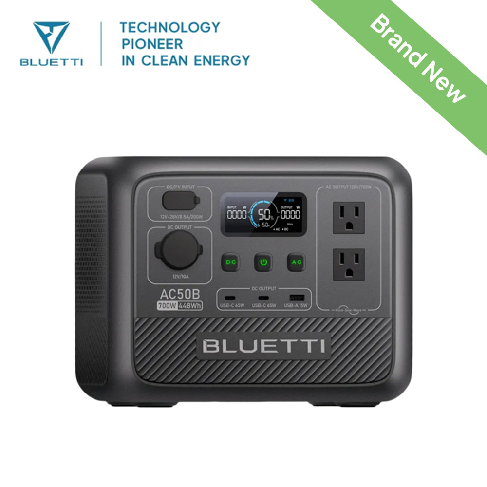 BLUETTI AC50B Portable Power S - Outdoor Powerwall review and price