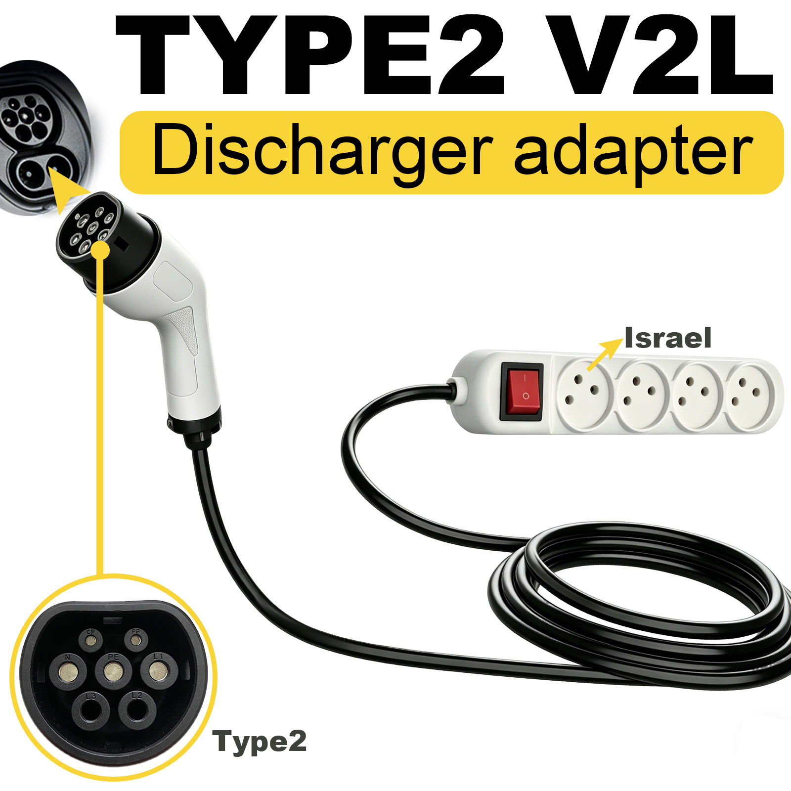 Type2 V2L Discharge Adapter Is - Outdoor Powerwall review and price