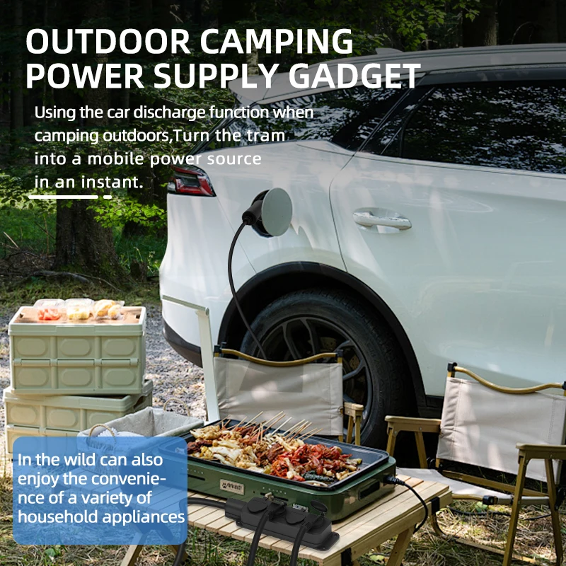 Portable 16A 4KW V2L Cable Ele - Outdoor Powerwall review and price