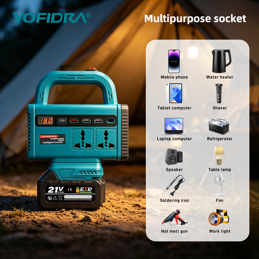 YOFIDRA 220V Portable Power In - Outdoor Usb Power Adapter review and price