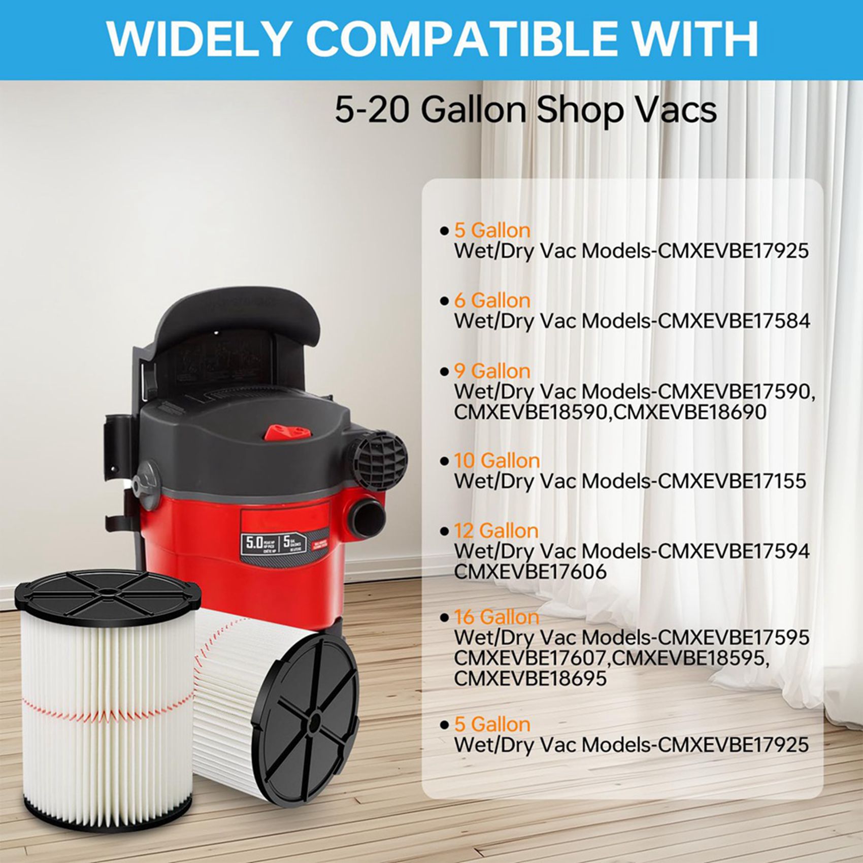 BAAJ-4X Replacement Cartridge  - Wet Dry Vacuum Shop review and price