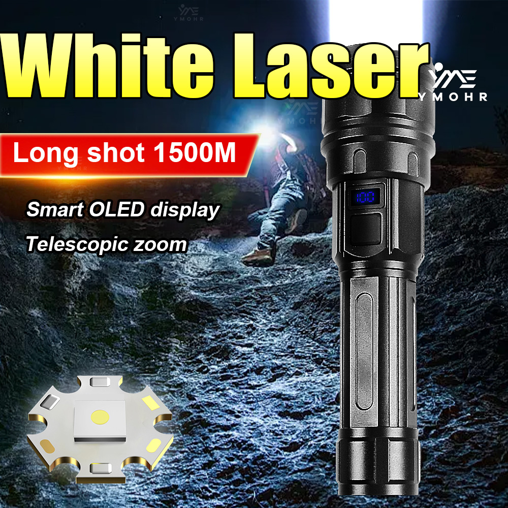 White Laser High Power Flashli - Outdoor Powerbank review and price