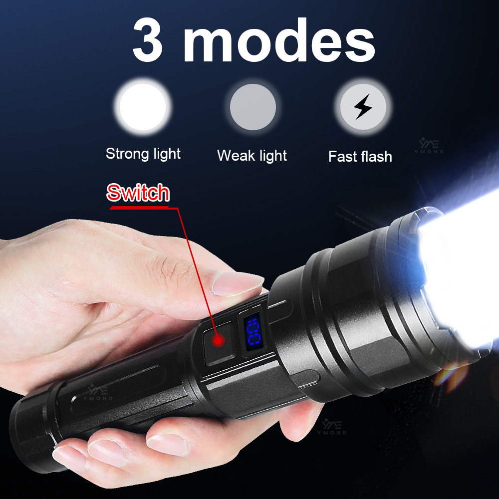White Laser High Power Flashli - Outdoor Powerbank review and price