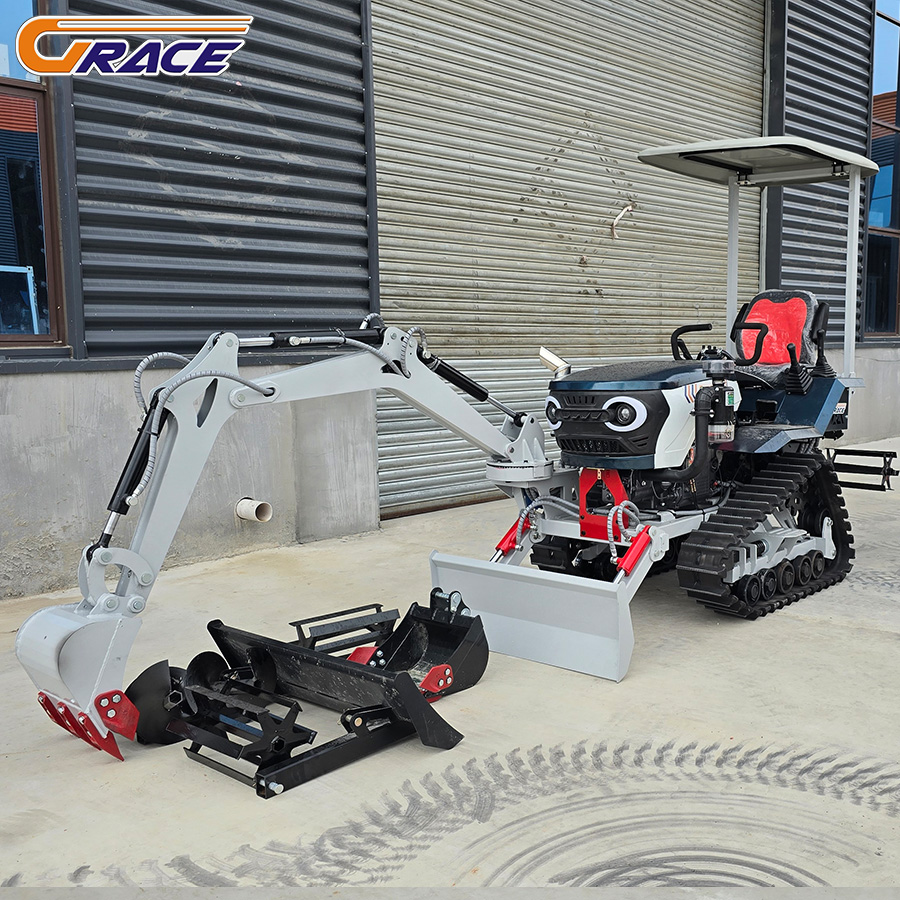 Customize Mini Crawler Tractor - Garden Tiller Mini review and price