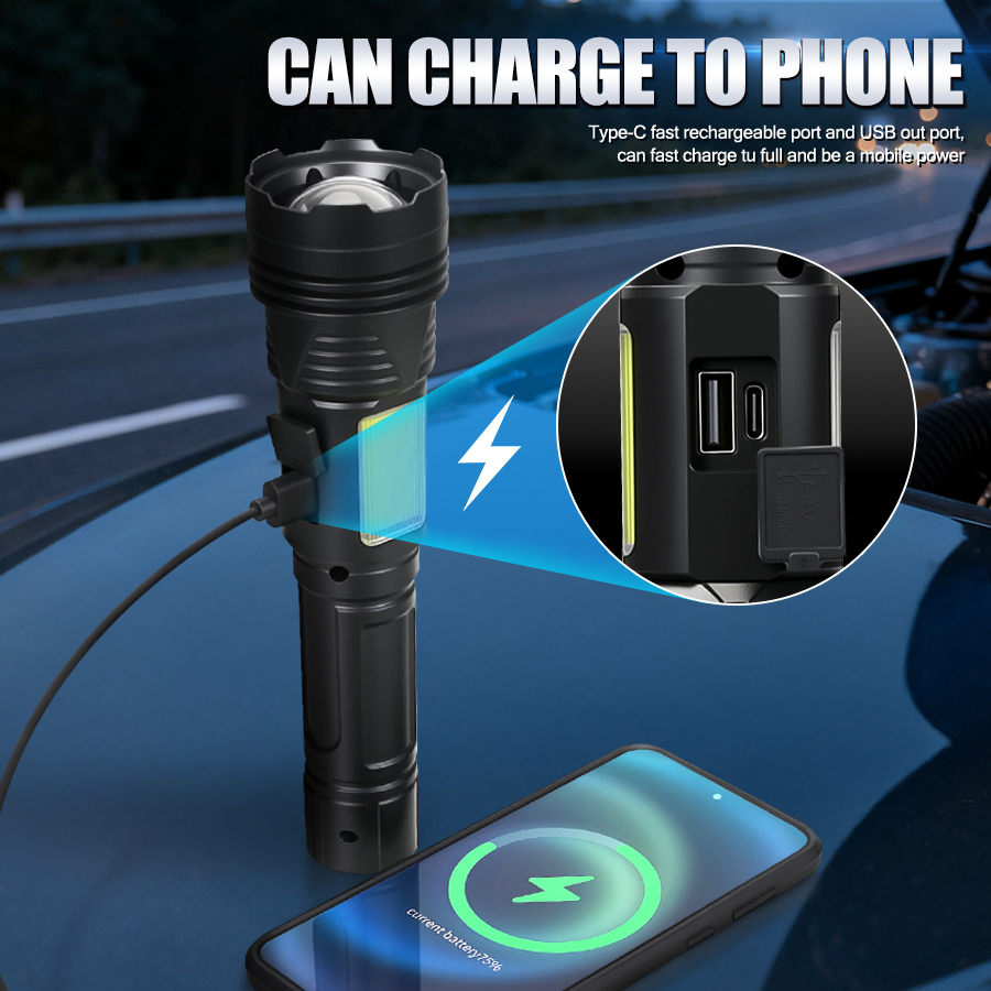 Powerful LED Handheld Flashlig - Outdoor Power Works review and price