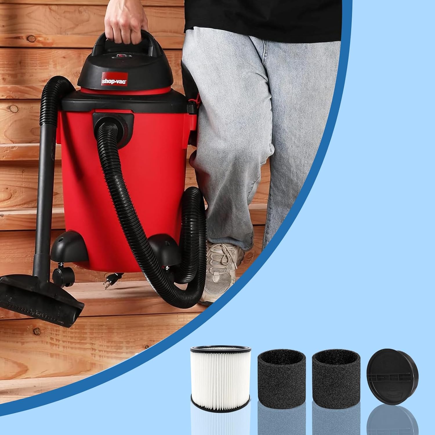 90304 Shop-Vac Filter Replacem - Wet Dry Vacuum Shop review and price